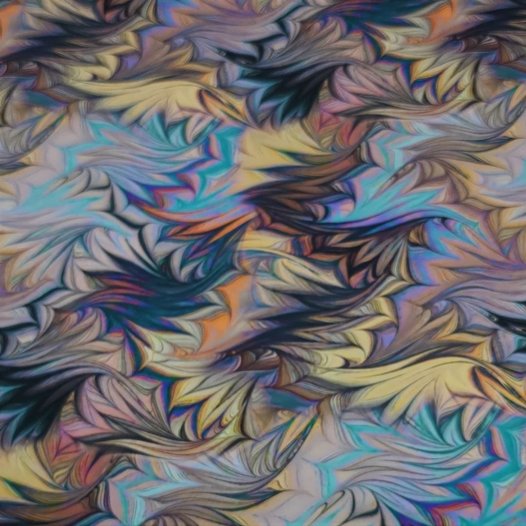 SATIN Dress Fabrics Printed Digital Armani Satin Fabric Blue/Lilac 150 (7313896669273)