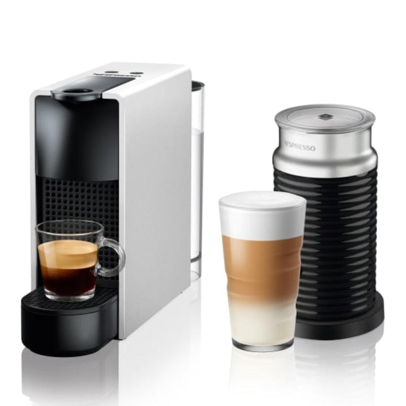 Nespresso COFFEE MACHINE Nespresso Essenza Bundle 1450W Mini Automatic Espresso Machine Silver (7001409814617)
