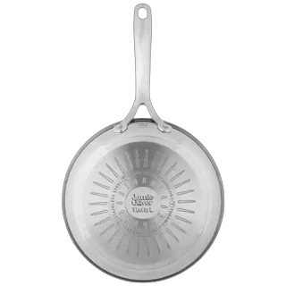 Tefal Jamie Oliver Fry Pan Stainless Steel Set 24cm & 28cm E304S244