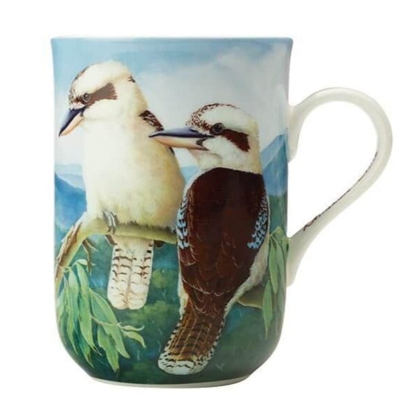 Maxwell & Williams MUG Maxwell & Williams Birds of Australia 10 year Anniversary Mug 300ML Kookaburra (6859110154329)