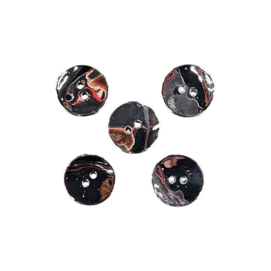 BUTTONS Habby 44271-28 Silver Button 28" (7916113756249)