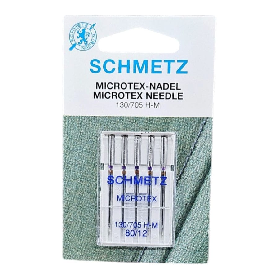 SCHMETZ Habby Microtex 80/12 Schmetz  Needles (7710470733913)