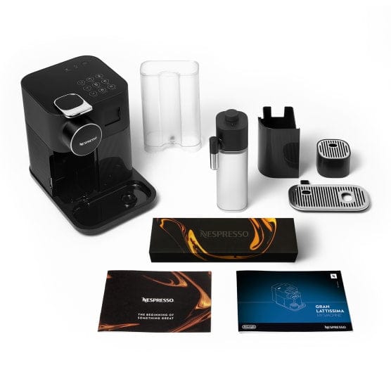 Nespresso COFFEE MACHINE Nespresso Gran Lattissima Coffee Machine F531-ZA-BK-NET (7001434062937)