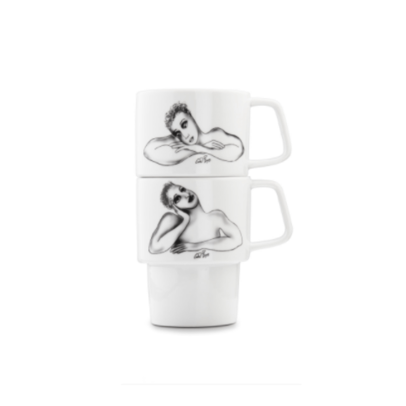 Carrol Boyes MUG Carrol Boyes Stackable Mug Set 2 - Eye To Eye 0P-MG-SET2-ETE (6957378994265)