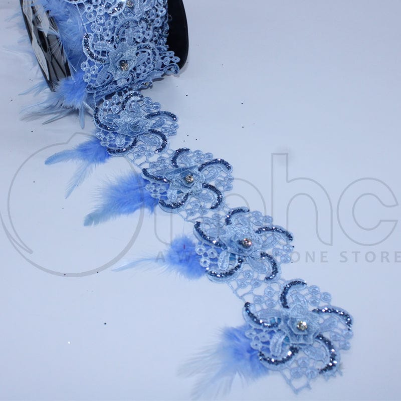 TRIMMINGS Habby Sea Blue Trimmings Art3137 (7071421988953)