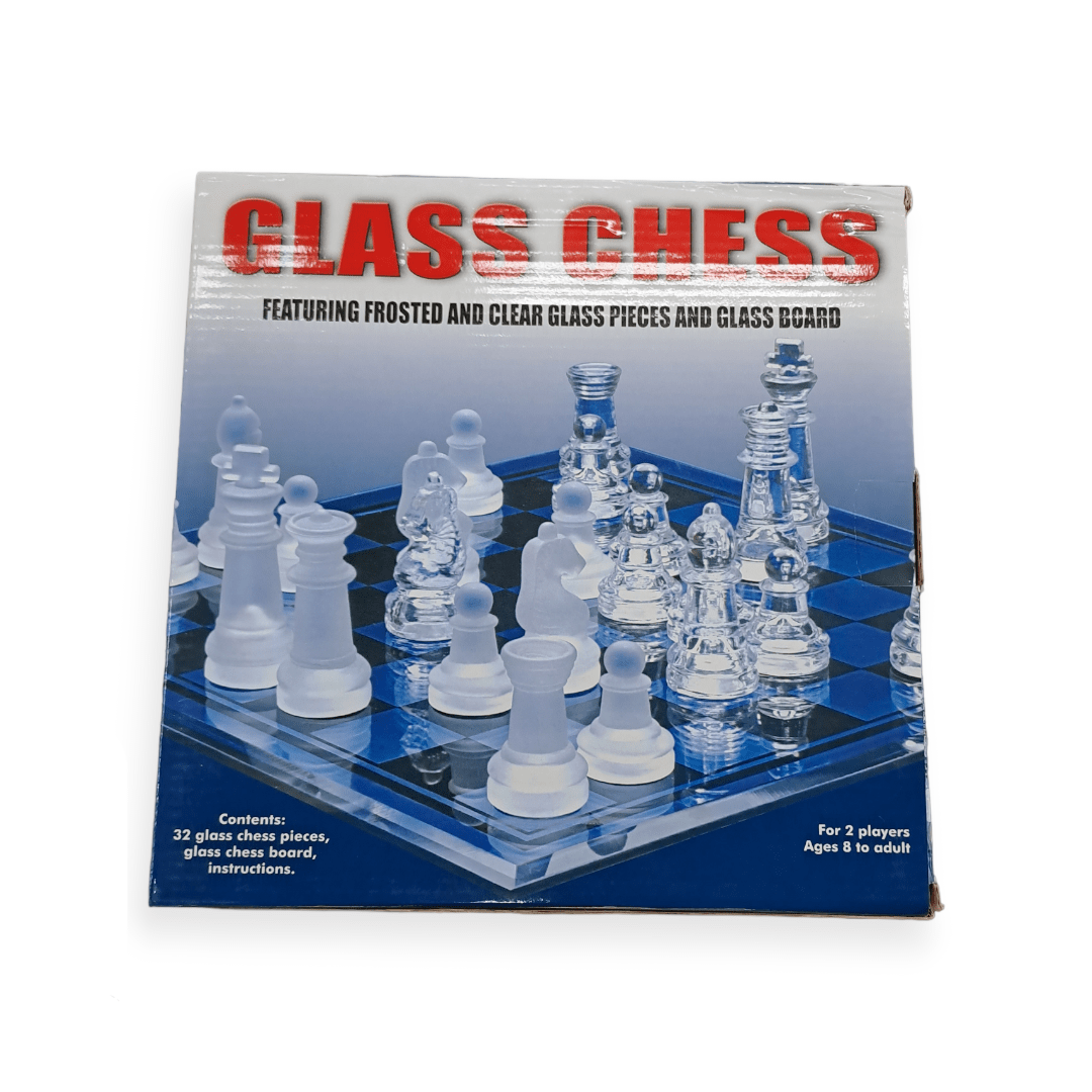MHC World Game Glass Chess Set (7312662986841)