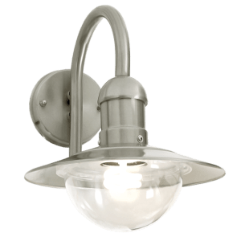 BRIGHTSTAR LIGHTING LANTERN Lantern L616 Stainless Steel (7311559622745)