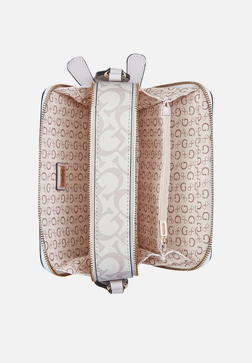 Guess Handbag Guess Charlestown Mini Crossbody Blush (7794972524633)