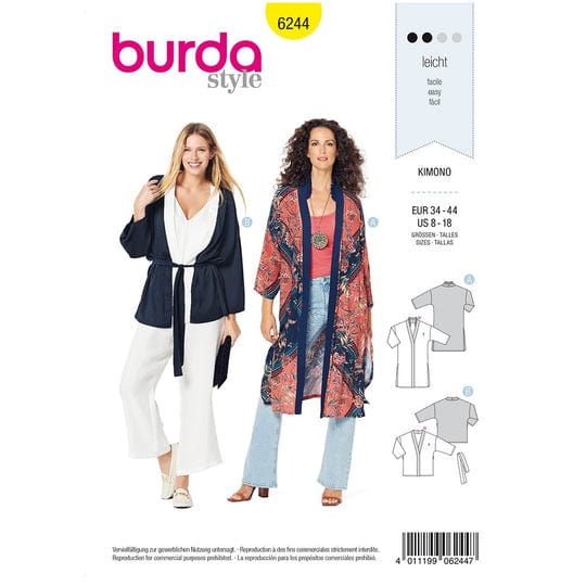 MHC World Habby Burda Pattern 6244 (7508429242457)