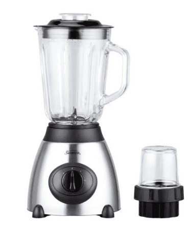 Sunbeam Food Processor Sunbeam 400W 1.5 Litre Stainless Steel Blender & Grinder SSGB400 (7019497259097)