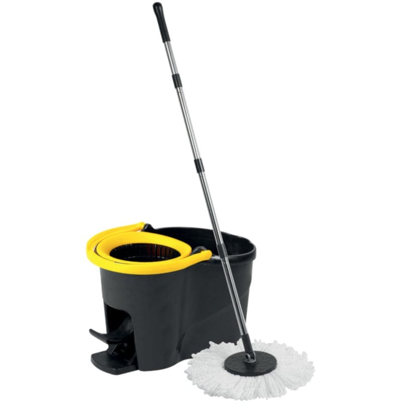 Goldenmarc Dustpan With Broom Goldenmarc Step Spin Mop 12L GM-STEPMOP (7258098139225)