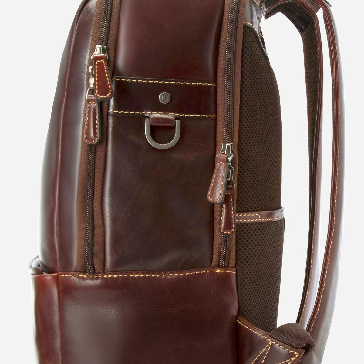 Jekyll & Hide 17in Laptop Backpack-Mocha 7009