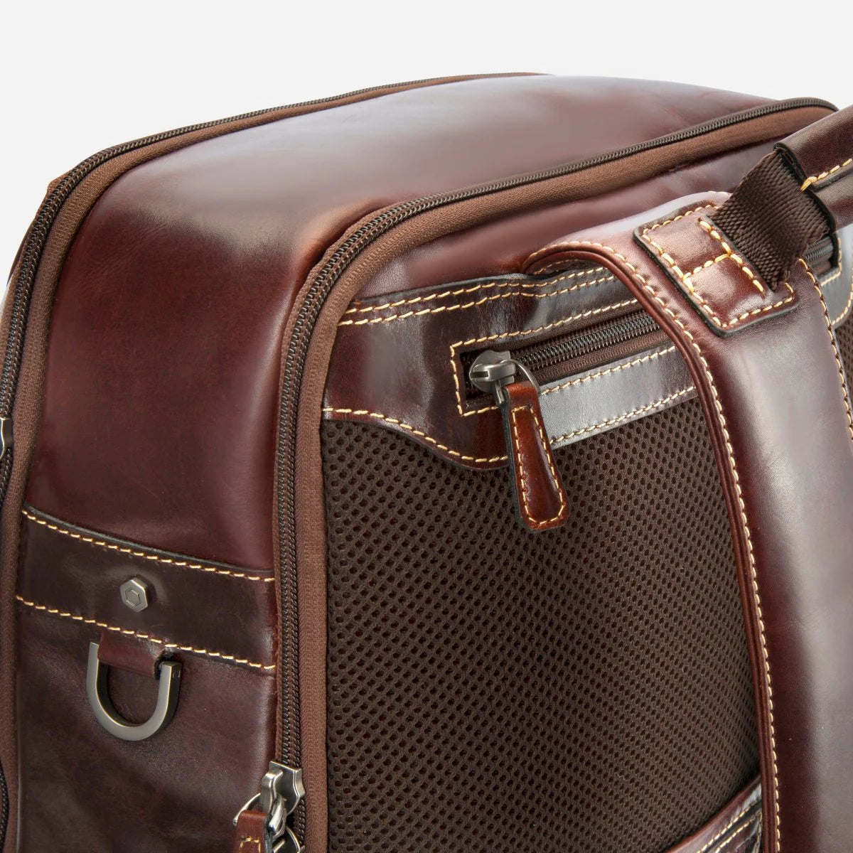 Jekyll & Hide 17in Laptop Backpack-Mocha 7009