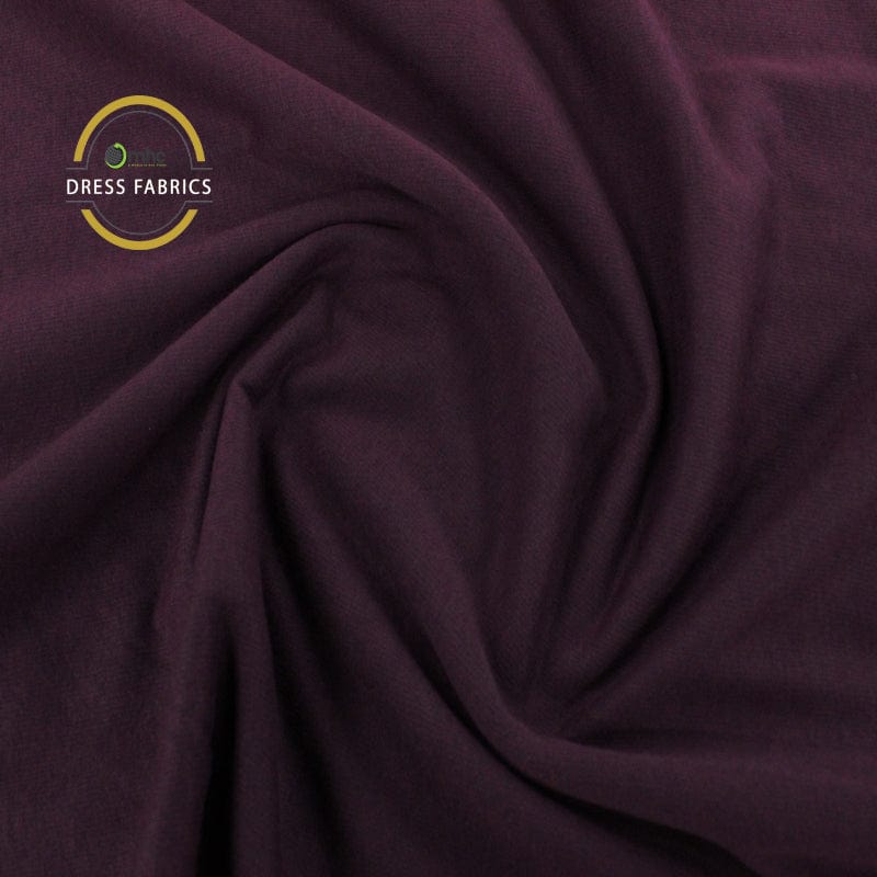 TRACKSUITING Dress Forms Tracksuiting Fabric Maroon 140cm (7032392122457)