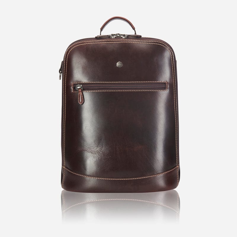 Jekyll & Hide Laptop Backpack Jekyll & Hide Ofxord Double Compartment 15'' Laptop Backpack Tobacco (7534224867417)