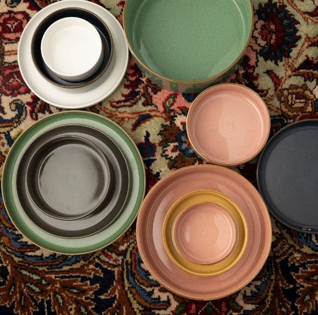 Omada Dinner Plate Omada Flat Stackable Dinner Plate Green OM-0000036 (7140057153625)