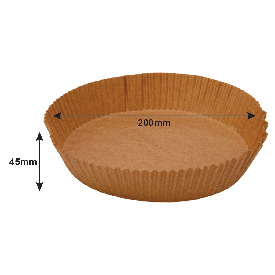 Regent AIR FRYER Regent Air Fryer Round Parchment Paper Liners 50 Piece 71551 (7578003013721)