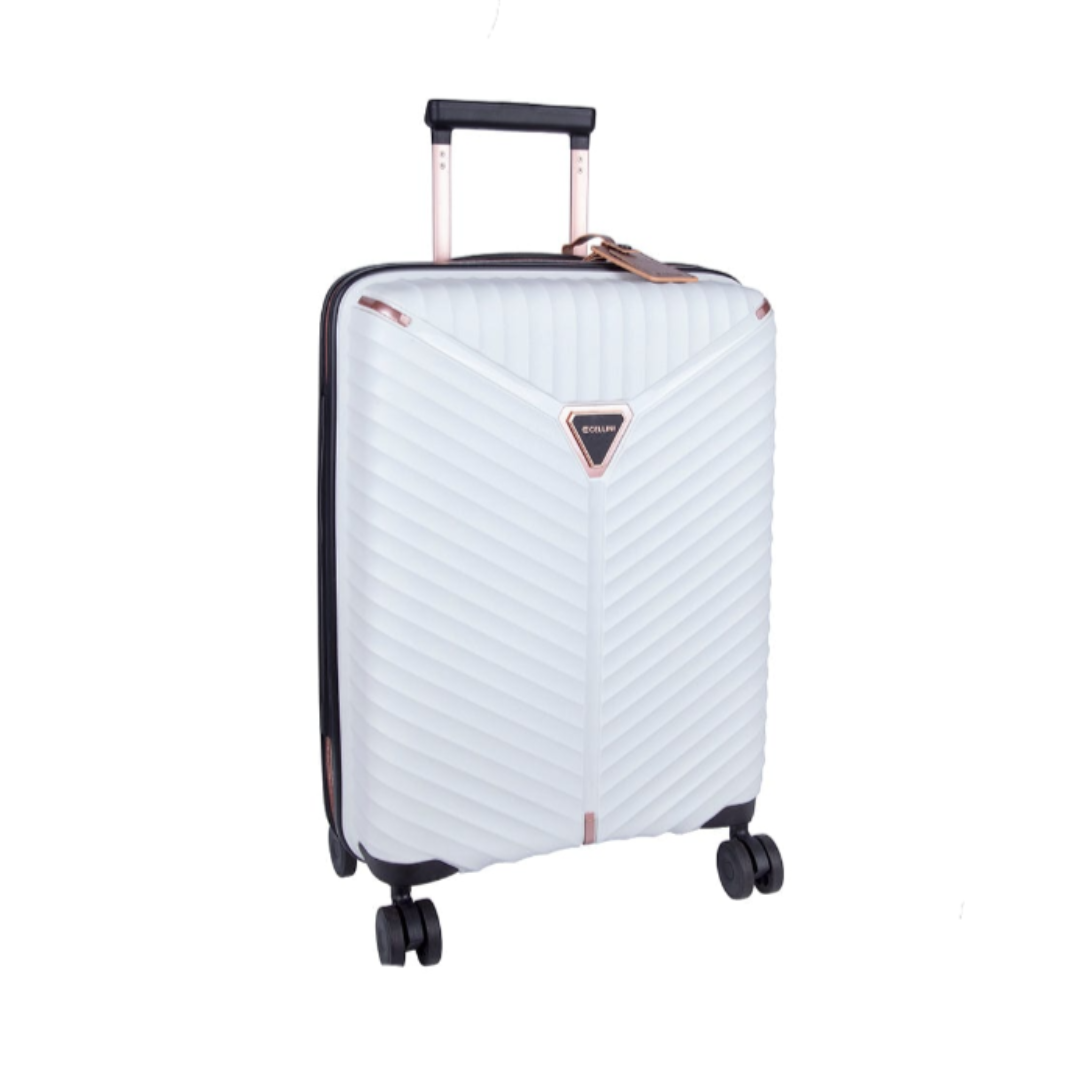 CELLINI Luggage Cellini Allure Hardshell 4 Wheel Carry on Trolley (7399695024217)