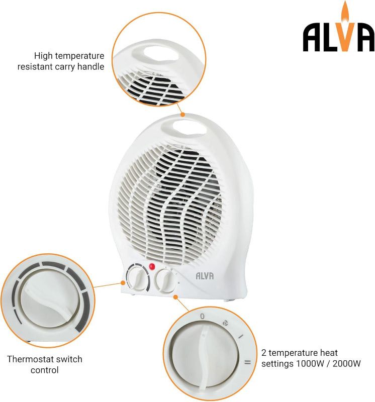 Alva Electric Fan Heater EIH503 2000w.