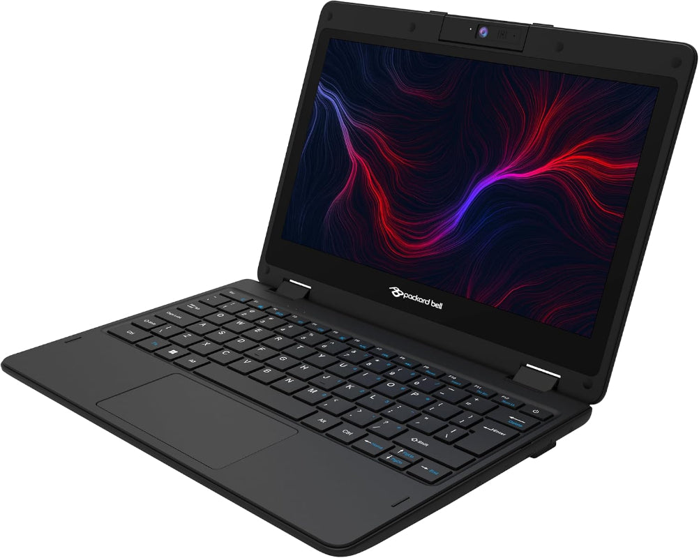 Packard Bell Prost Rugged Convertible IP54 4GLTE & Touch Screen Laptop N95 8GB 128SSD.