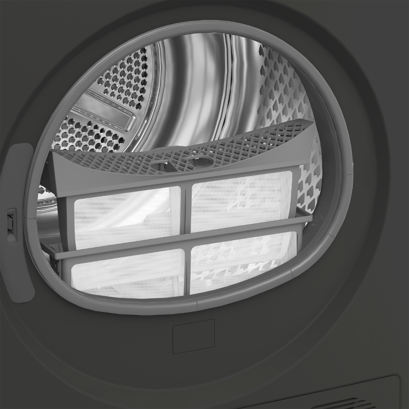 Defy 9kg Grey Heat Pump Dryer - DTD324.
