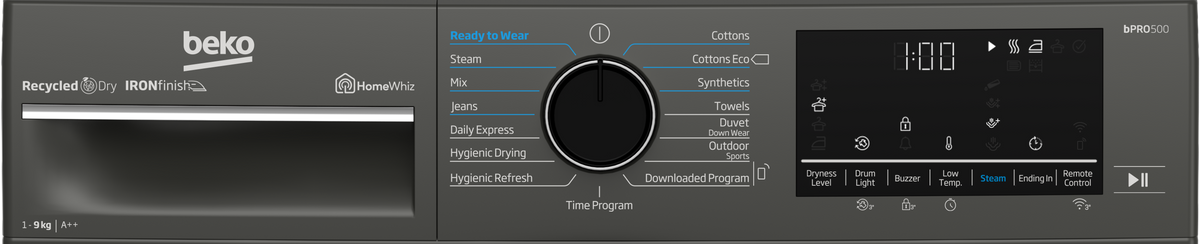 Beko 9kg Heat Pump Tumble Dryer B5T49233WM