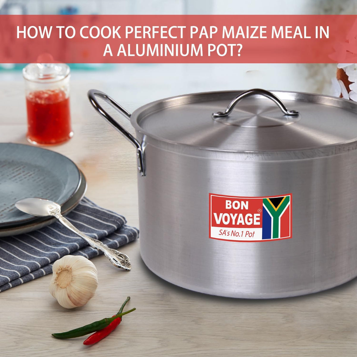 Bon Voyage 55 Litre Heavy Quality Catering Pot M3818