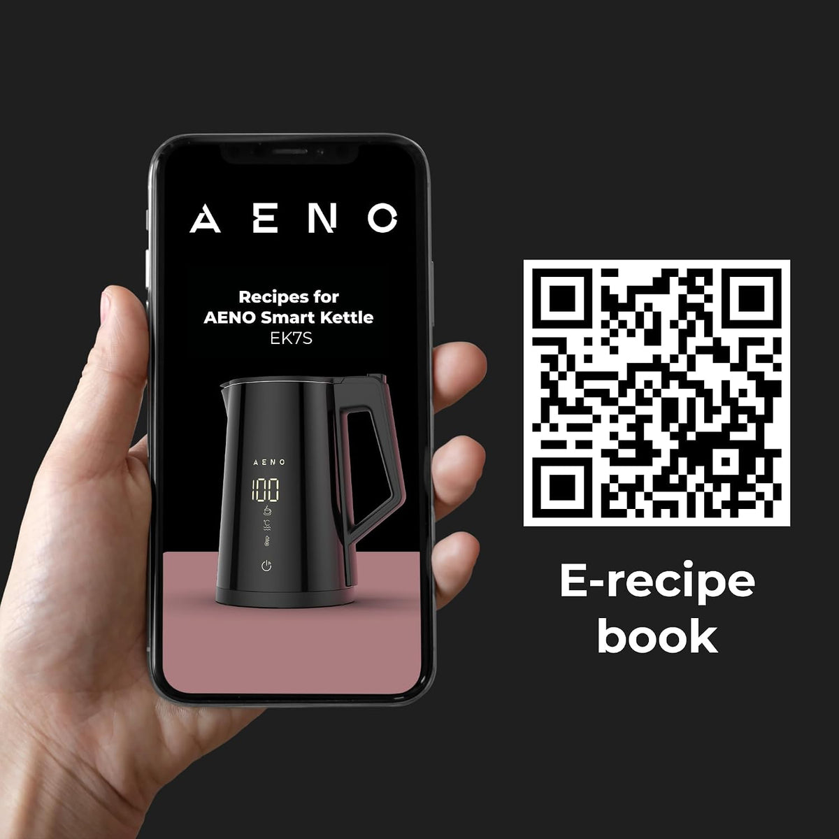 Aeno EK7S Smart Electric Kettle 1.7 Liter AEK0007S