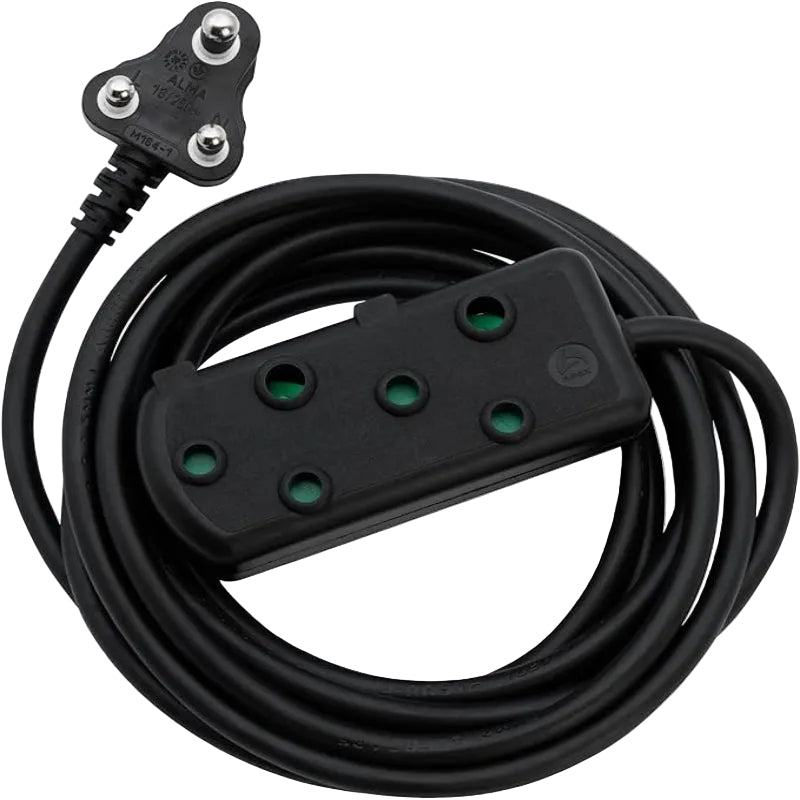 10M 16A Extension Cord  10M 16A in Black
