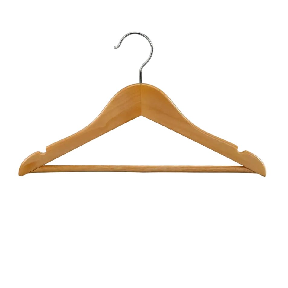 Danny Home Kids Wood Hangers 3 Piece Nature WHK010-3.