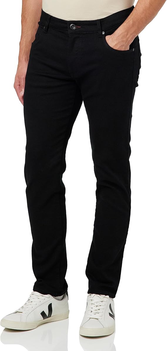 Bugatti Jeans with Power Stretch in black