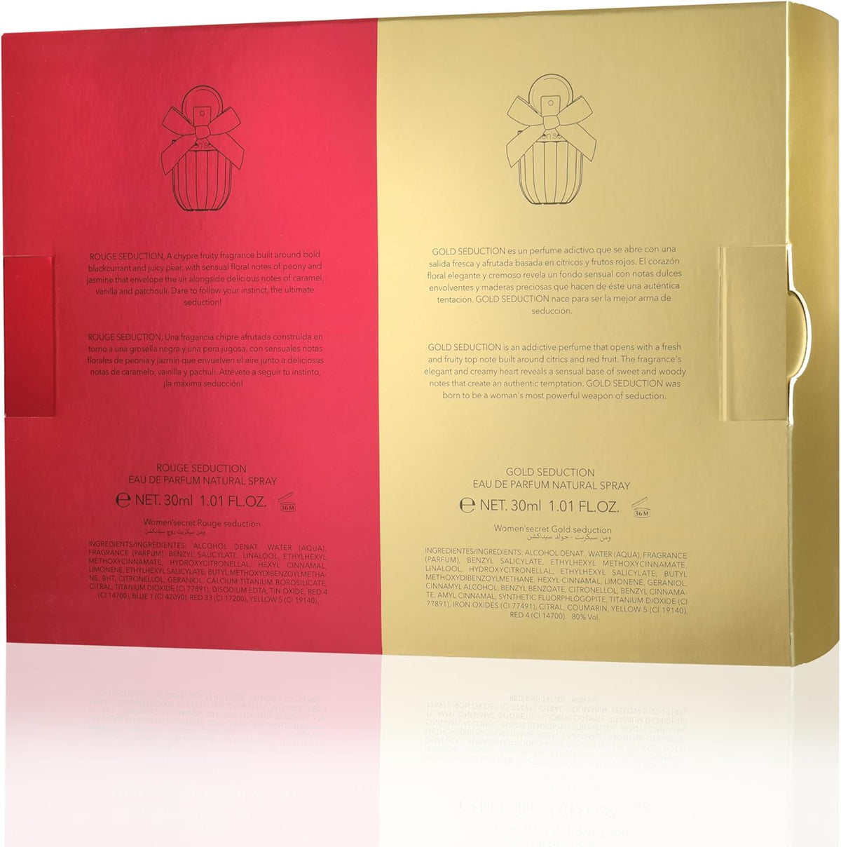 Women'Secret Set - Rouge EDP 30ML + GOLD EDP 30ML