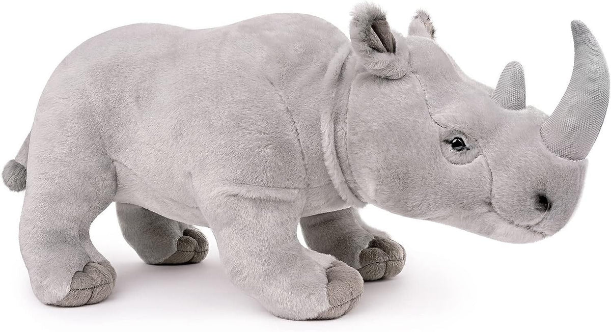 Wild Republic White Rhino Stuffed Animal 12" WR18156.