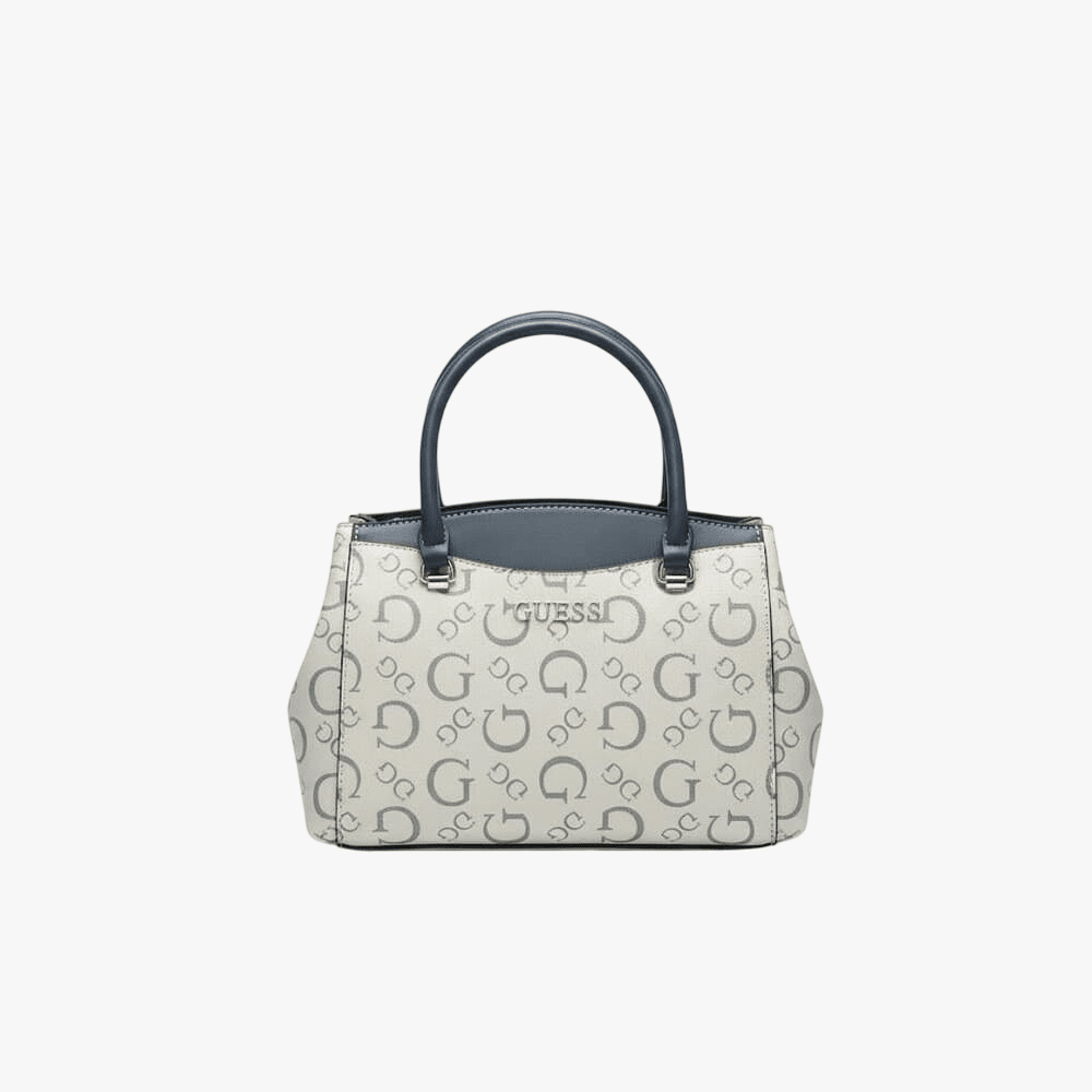 Guess Westfield Satchel Handbag Bone