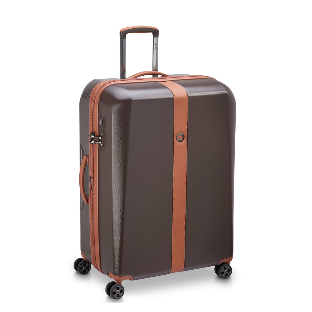 Delsey Luggage Delsey Promenade Trolley Suitcase 2.0 70Cm Chocolate (7222266921049)