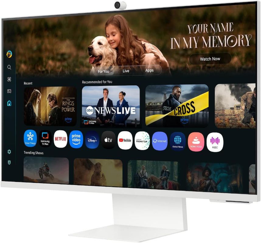 Samsung 32" Smart Monitor M8 M80F 4K Vision AI LS32FM801UAXXA