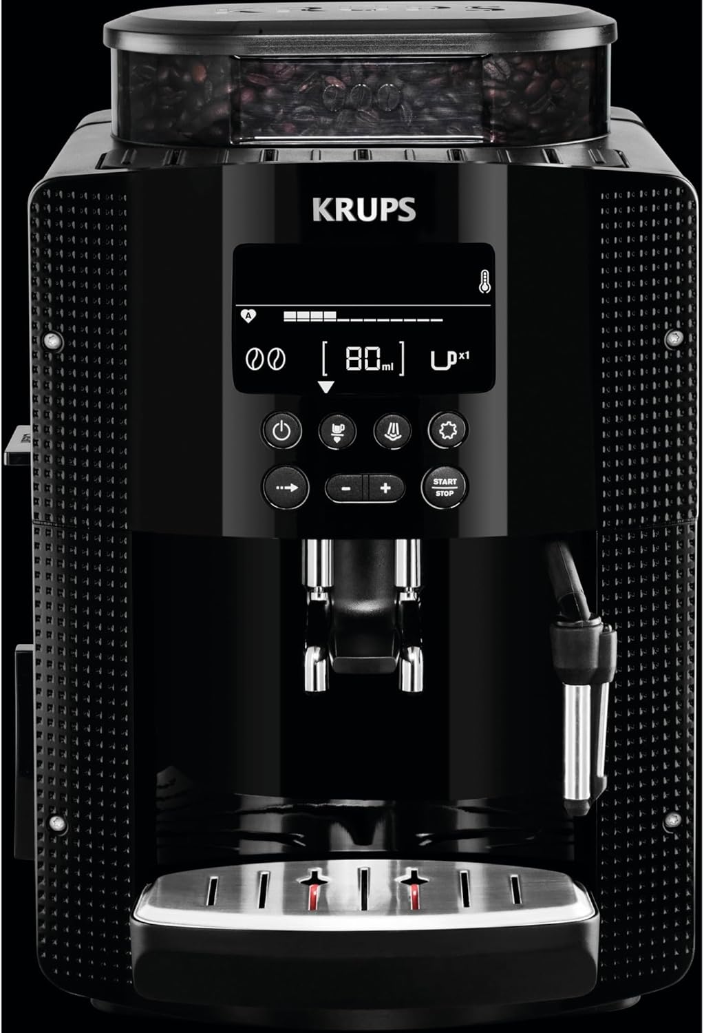 Krups Essential Automatic Bean-to-Cup Espresso Machine, EA815070