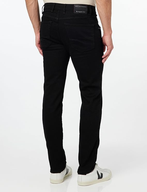 Bugatti Jeans with Power Stretch in black