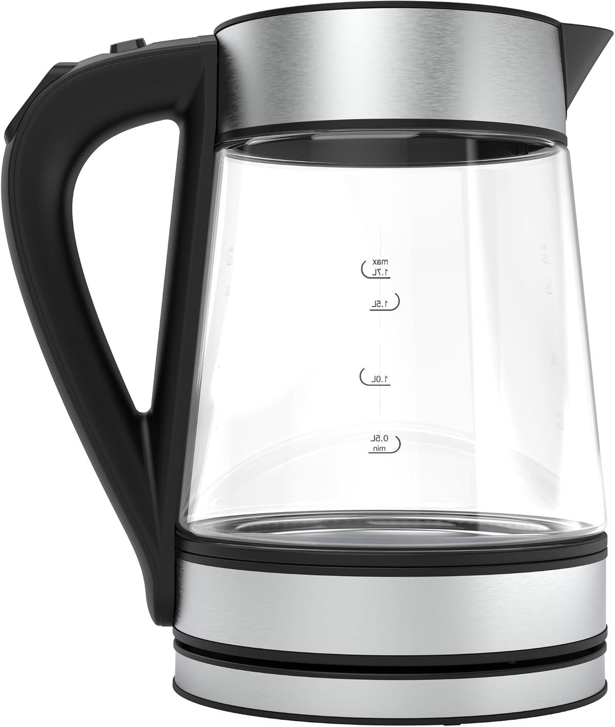 AENO EK1S Smart Electric Kettle Wi-Fi Glass 1.7L, Temp Control Black AEK0001S.