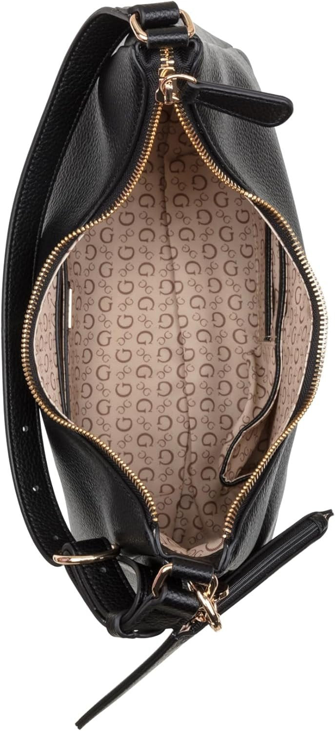 Guess Wells Shoulder Satchel Bag Black PA258609.