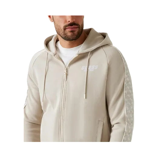 Guess Men's Finlo Zipped Hoodie Sweatshirt