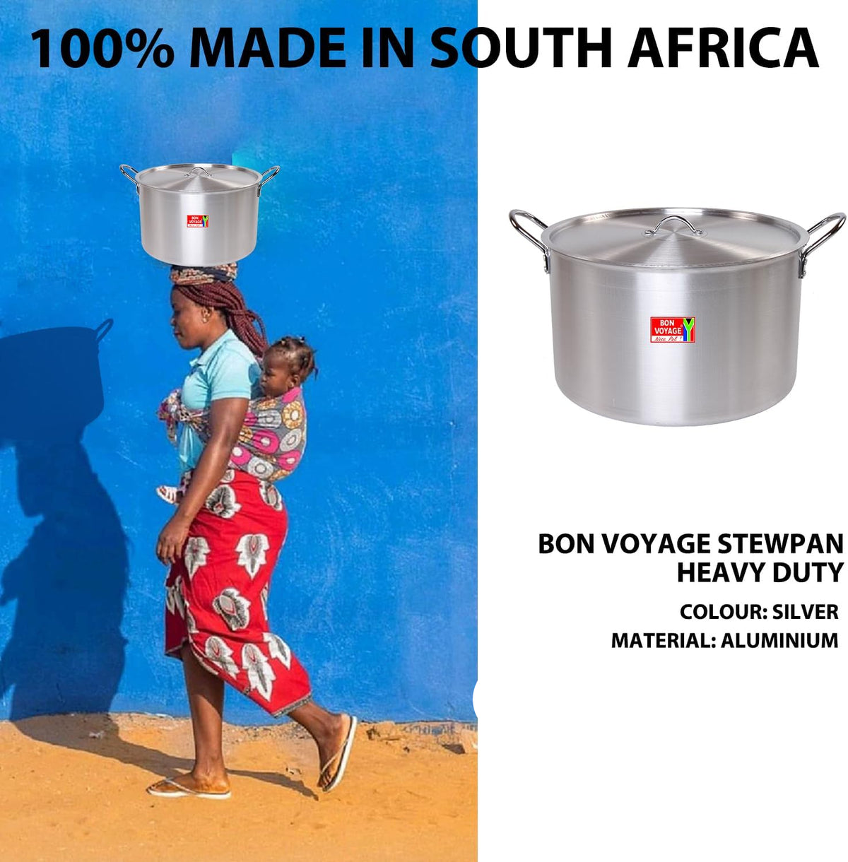 Bon Voyage 55 Litre Heavy Quality Catering Pot M3818