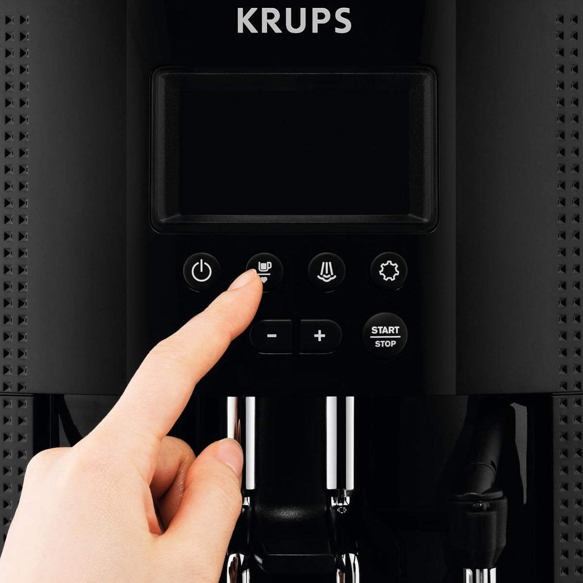Krups Essential Automatic Bean-to-Cup Espresso Machine, EA815070