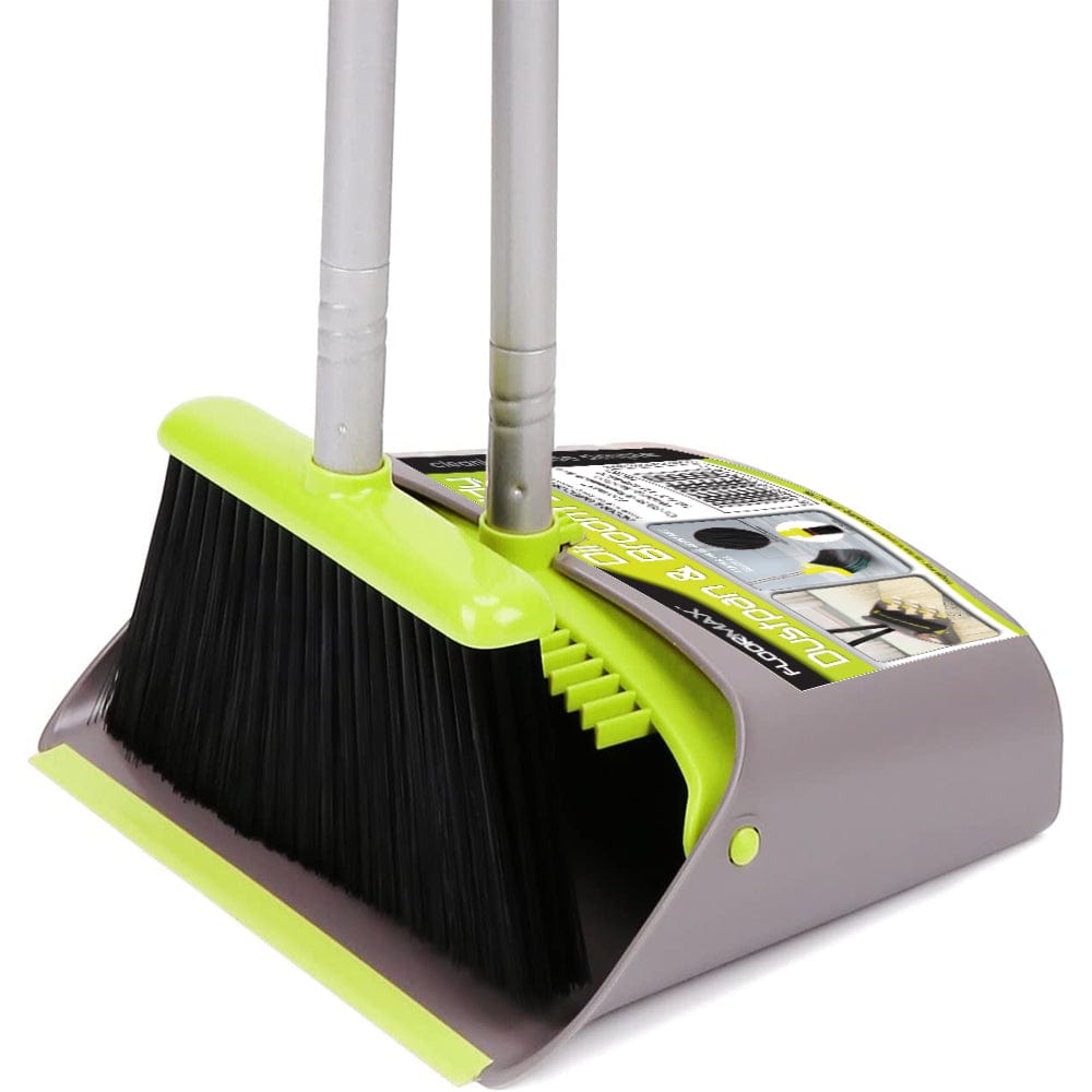 Floormax Dustpan With Broom FloorMax Broom & Dustpan with Self Cleaning Brush FBD001
