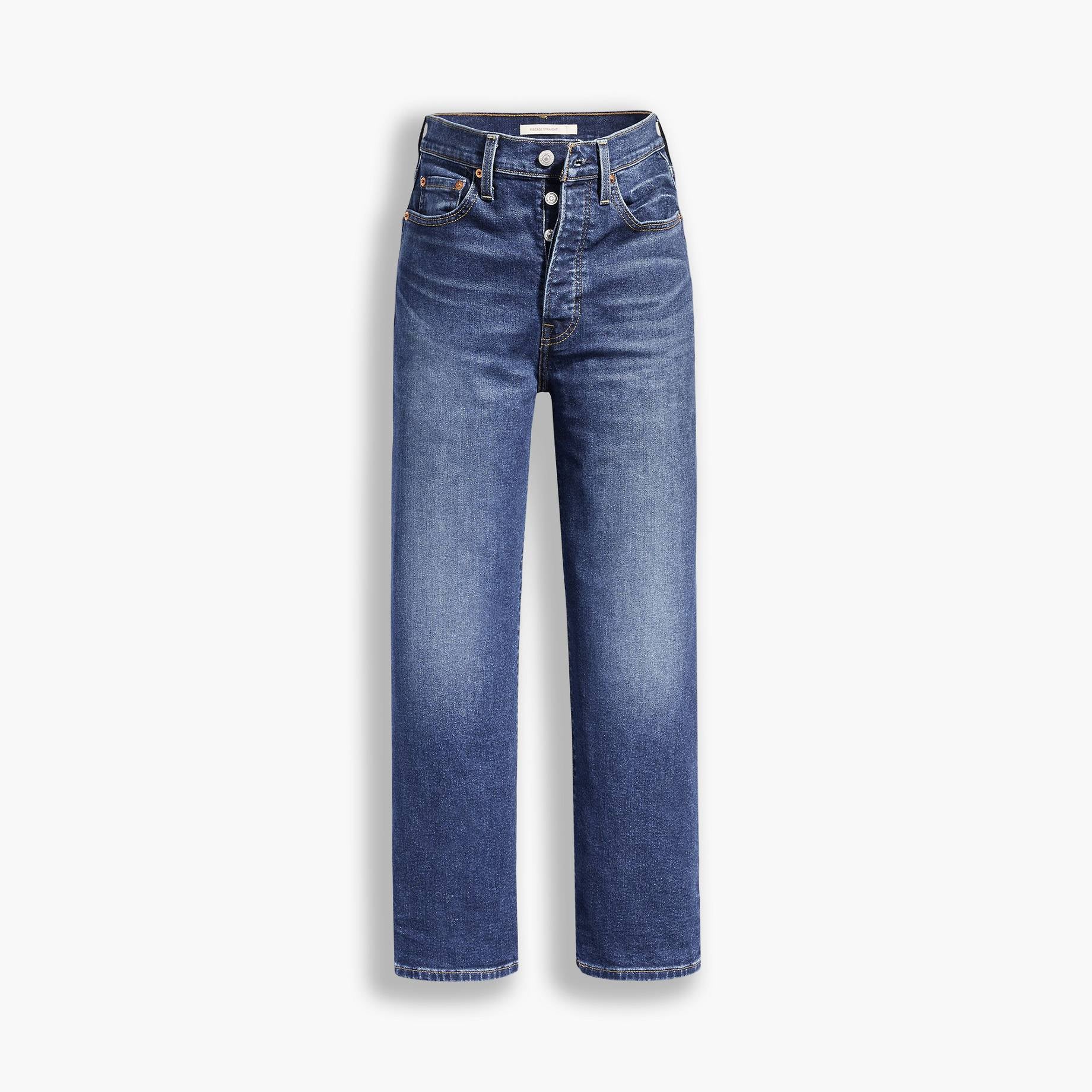 Levi's Ribcage Straight Ankle Jeans Blue (7982710292569)