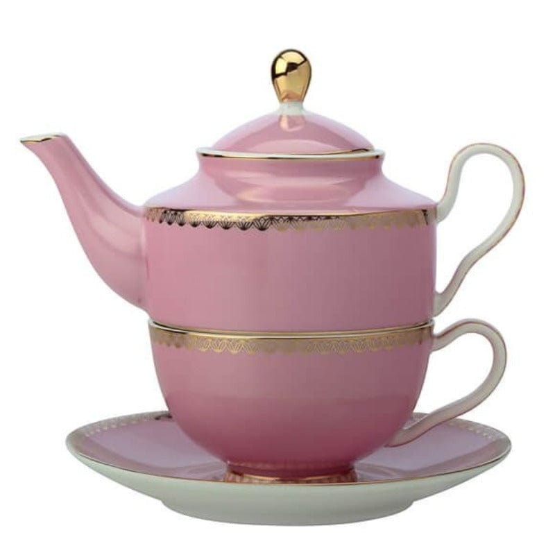 Maxwell & Williams Cups & Saucers Maxwell & Williams Teas & C's Classic Tea for One with Infuser 380ml Hot Pink HV0280 (7105309376601)