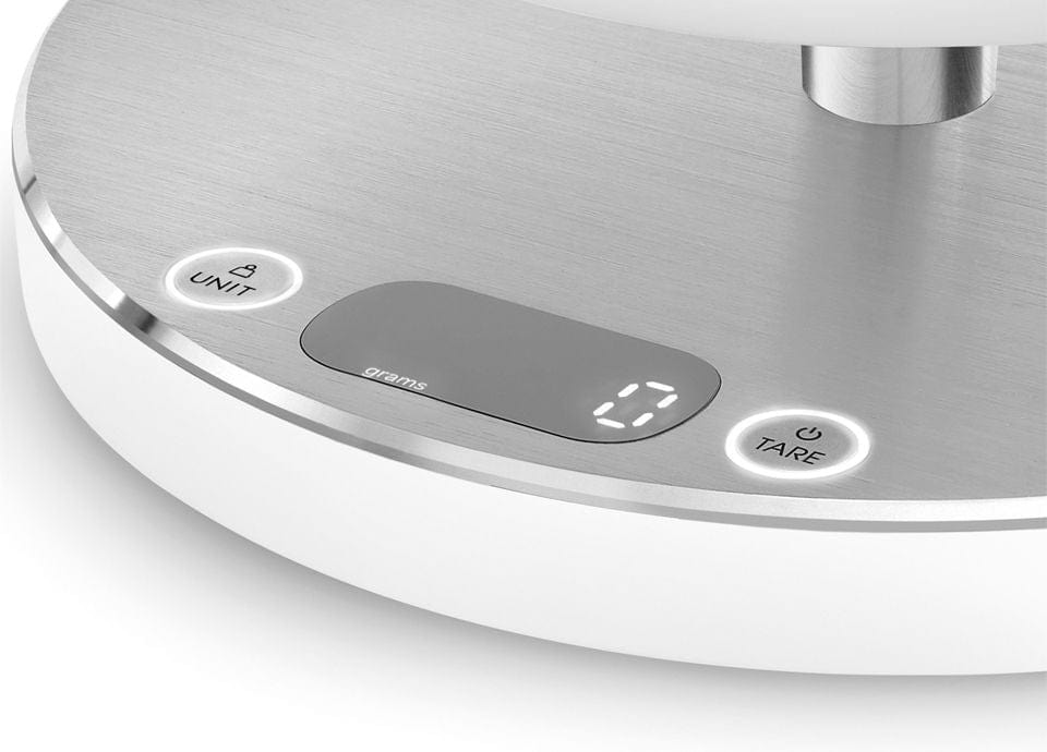 smeg Kitchen SCALES Smeg Digital Kitchen Scale Matt Collezione Aesthetic White KSC01WHMWW
