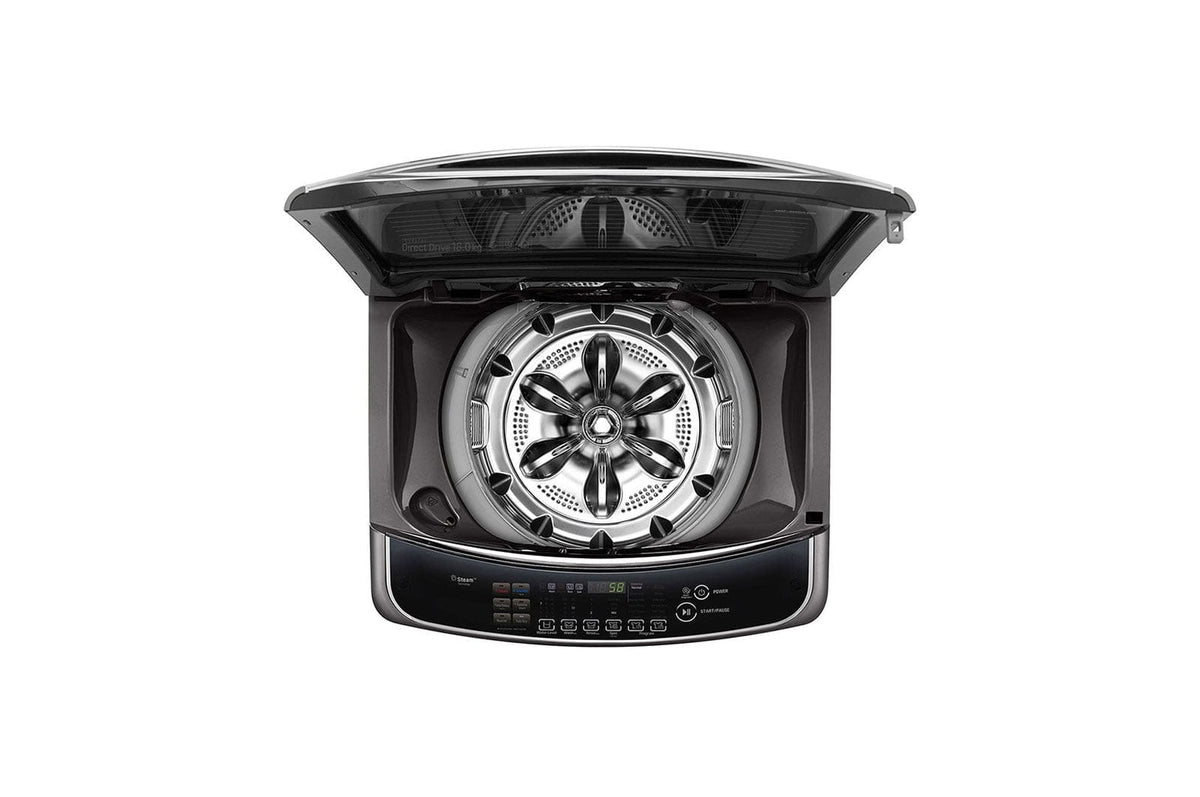 LG LG 21Kg Black Steel Top Loader Washing Machine T2193EFHSKL (4371071565913)