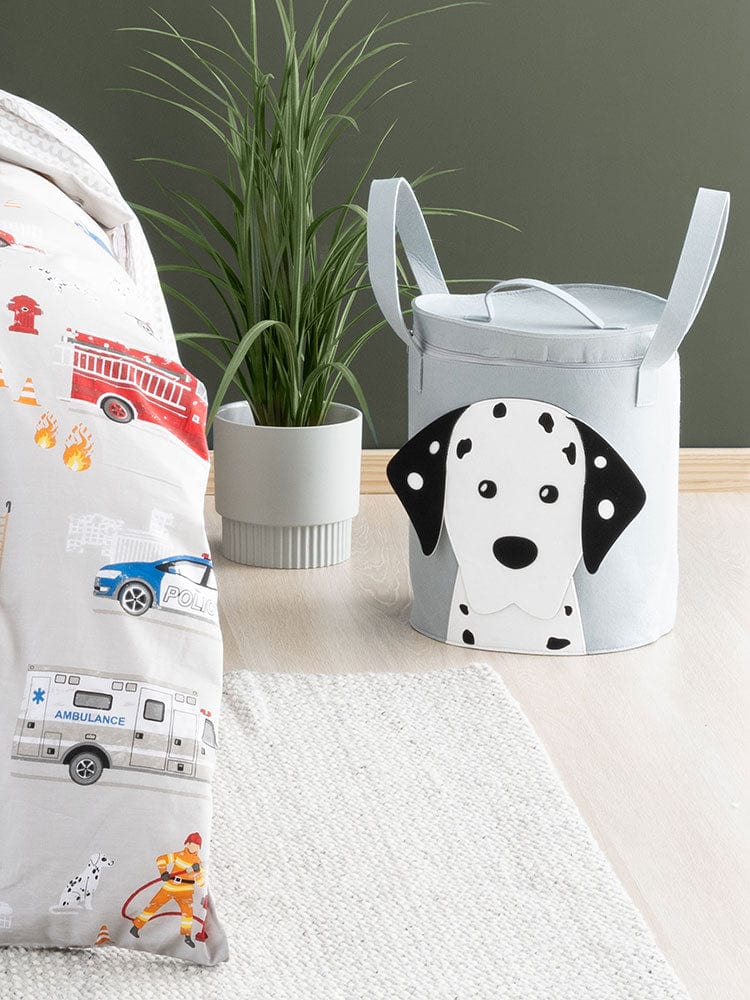 Linen House Duvet Cover Linen House Kids Dallas Dalmation Storage Basket (7423282577497)