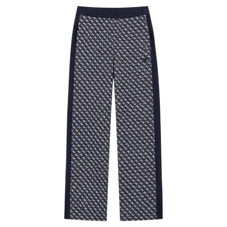 Guess Ladies Leg Pants Navy Multi Maya 4G GM18885.